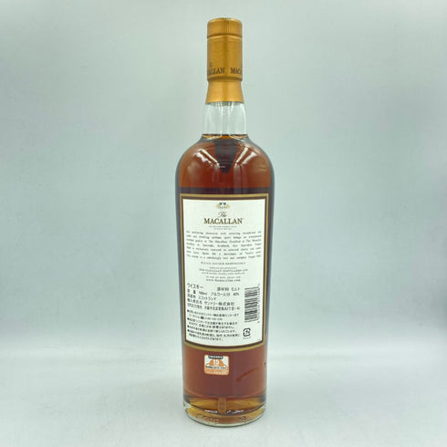 マッカラン 12年 旧ラベル 700ml 40% THE MACALLAN【E1】