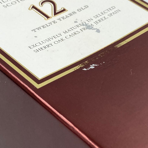 マッカラン 12年 旧ラベル 700ml 40% THE MACALLAN【E1】