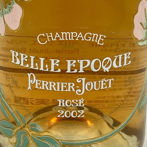 ペリエ ジュエ ベルエポック ロゼ 2002 750ml 12% PERRIER JOUET BELLE EPOQUE ROSE【O1】