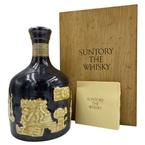 東京都限定◆サントリー ザ ウイスキー 有田焼 陶器ボトル 750ml 43% 1464g SUNTORY THE WHISKY 【同梱不可】【I2】