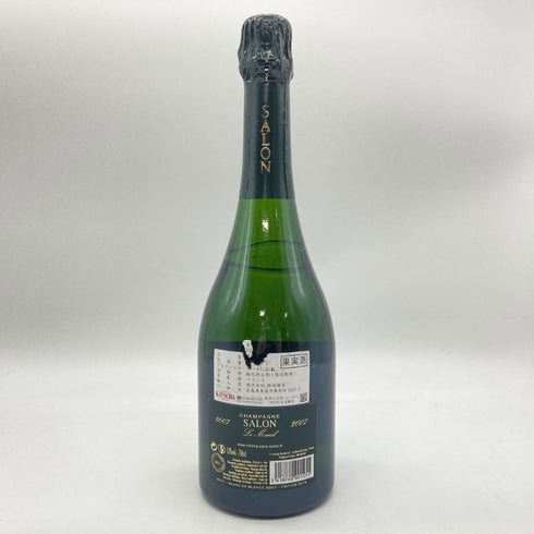 サロン ブランドブラン ル メニル 2007 750ml 12% SALON Blanc de Blancs Le Mesnil Brut 【同梱不可】【B1】