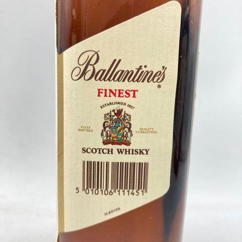 3本セット バランタイン ファイネスト 750ml 43% BALLANTINE'S FINEST -【T】