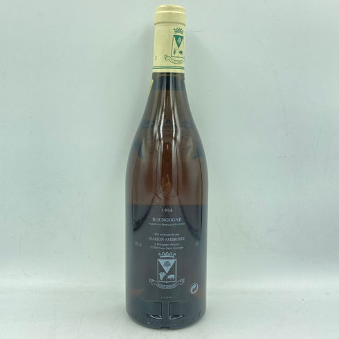 ベルトラン アンブロワーズ ブルゴーニュ シャルドネ 1994 750ml 14% BERTRAND AMBROISE BOURGOGNE CHARDONNAY【K4】