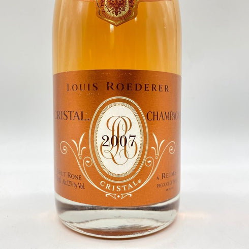 ルイロデレール クリスタル ロゼ 2007 750ml 12% LOUIS ROEDERER CRYSTAL 【W4】
