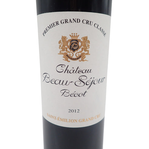 シャトー ボー セジュール ベコ 2012 赤 750ml 14% Chateau Beau Sejour Becot【M】