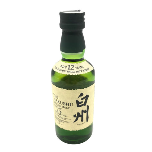 東京都限定◆白州 12年 ピュアモルト ミニチュアボトル 50ml 43% SUNTORY【B4】