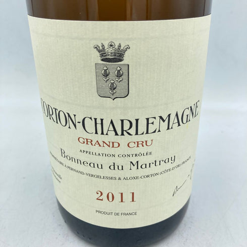 ドメーヌ ボノー デュ マルトレイ コルトン シャルルマーニュ グラン クリュ 2011 750ml 13% Domaine Bonneau du Martray Corton Charlemagne Grand Cru【H3】