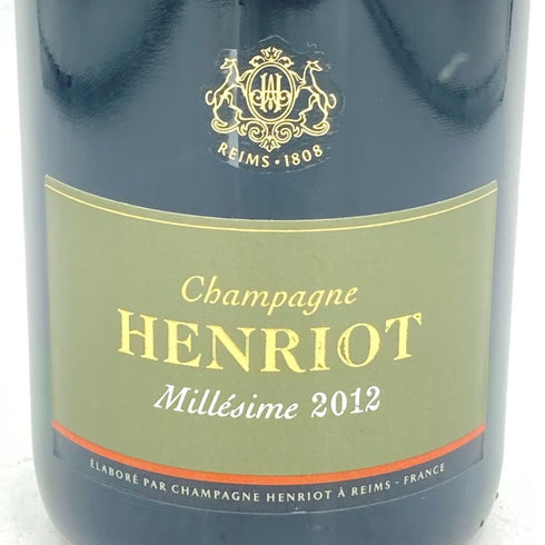 アンリオ ミレジメ 2012 ブリュット 750ml 12% HENRIOT MILLESIME Brut【R2】