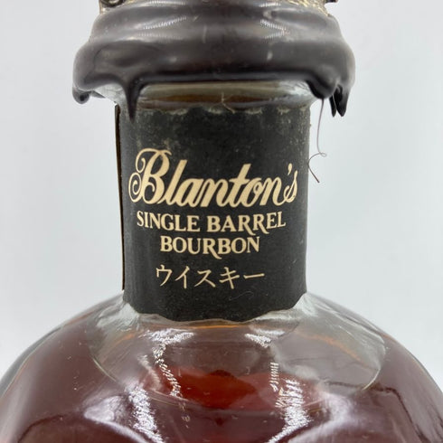 ブラントン シングルバレル ブラックラベル 2002 750ml 40% Blanton's SINGLE BARREL BLACK LABEL 【B3】