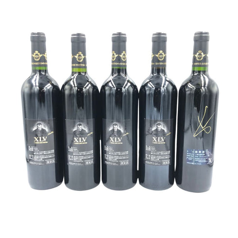 ザビエ ルイ ヴィトン ポムロール マルゴー ペサック レオニャン サン テステフ ポーリャック 2007 2009 750ml XAVIER LOUIS VUITTON 5本セット【H】