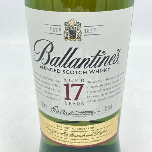 バランタイン 17年 700ml Ballantine's【Q4】