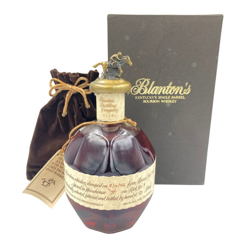 ブラントン シングルバレル 8-4-92 1992年 750ml 46.5% Blanton's SINGLE BARREL BOURBON 【JJ】