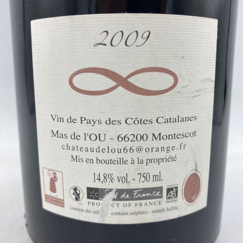シャトー ド ルー アンフィニモン 無限 2009 750ml 14.8% CHATEAU DE LOU INFINIMENT 【G4】