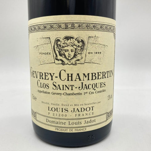 ルイ ジャド ジュヴレ シャンベルタン クロ サン ジャック 1999 750ml 15% Louis Jadot Gevrey-Chambertin Clos Saint-Jacques 【Q】