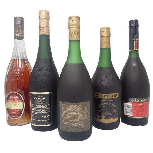 カミュ レミーマルタン VSOP ナポレオン ファインシャンパーニュ 等 700ml CAMUS REMY MARTIN 5本セット【MA1】