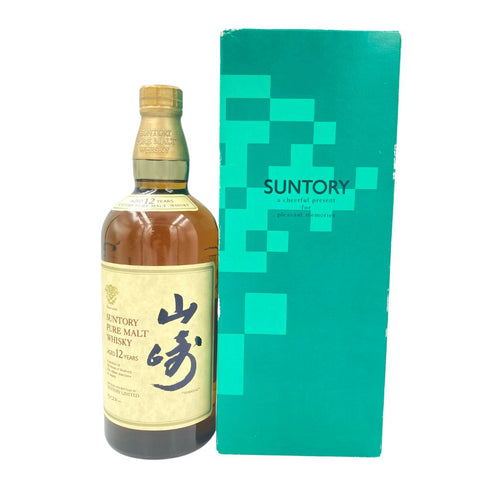 東京都限定◆サントリー 山崎 12年 ピュアモルト 響マーク 750ml 43% SUNTORY【A3】