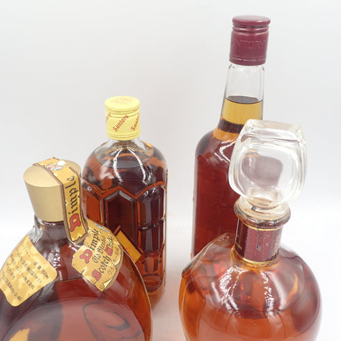 東京都限定◆サントリー レッド スペシャル モルト&グレーン サントリー ウイスキー 角瓶 ディンプル オールド ブレンデッド サントリー VSOP SUNTORY RED SPECIAL DIMPLE OLD VSOP 4本セット【N2】