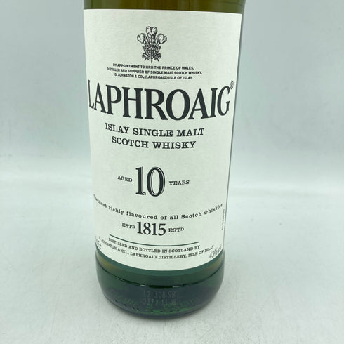 ラフロイグ 10年 750ml 43% LAPHROAIG【S1】