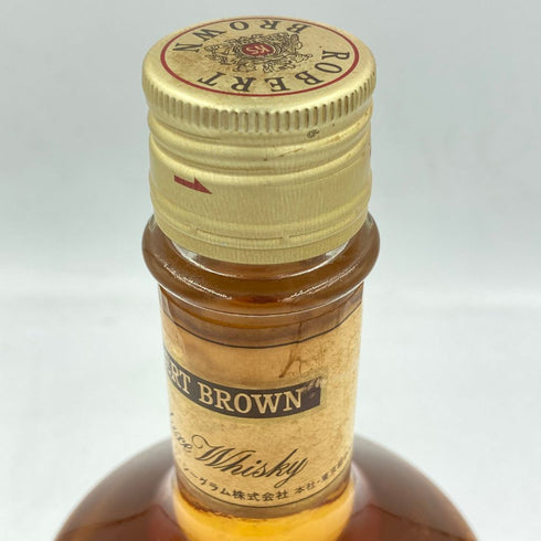 東京都限定◆ロバートブラウン デラックス ウイスキー 特級表記 760ml 43% ROBERT BROWN Deluxe WHISKY【R1】
