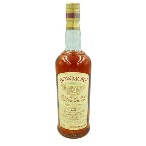 ボウモア 25年 1969 カモメラベル 750ml 43% BOWMORE【同梱不可】 【EE】