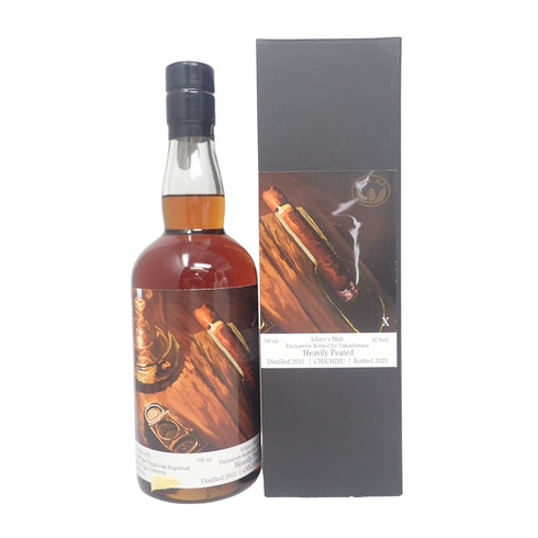 東京都限定◆イチローズモルト ヘビリーピーテッド シガーラベル 2015-2023 700ml 62% Ichiro's Malt Heavily Peated "Cigar Label" 同梱不可【Q1】
