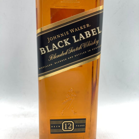 ジョニーウォーカー ブラックラベル 12年 黒キャップ 700ml 40% Johnnie Walker BLACK LABEL 【AA】