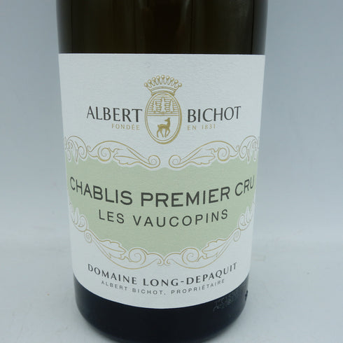 【未開栓】ドメーヌ ロン デパキ シャブリ プルミエ クリュ レ ヴォークパン アルベール ビショー 750ml 2021 Domaine Long-Depaquit Chablis Premier Cru Les Vaucopins【EE】【中古】