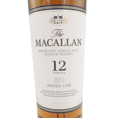 マッカラン 12年 ダブルカスク 700ml 40% The MACALLAN【F】