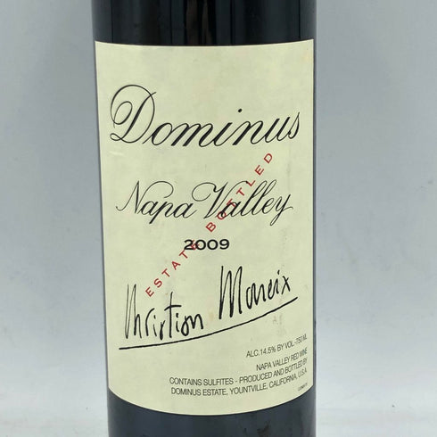 ドミナス エステート ナパヴァレー 2009 750ml 14.5% DOMINUS ESTATE【I2】