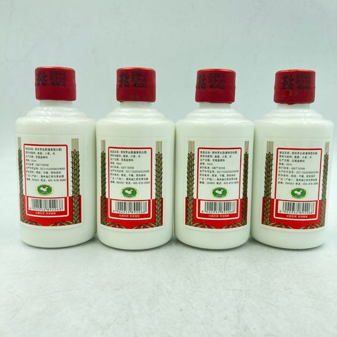 貴州茅台酒 天女ラベル 50ml 53% マオタイ酒 KWEICHOW MOUTAI 4本セット 【A2】
