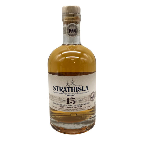 ストラスアイラ 15年 2007 エディション シングルモルト 700ml 60.3% STRATHISLA【O】