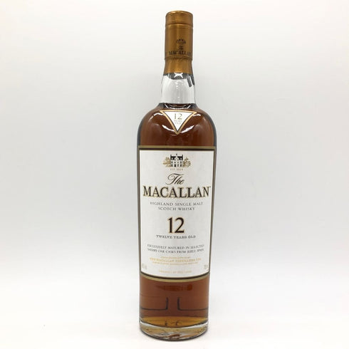 マッカラン 12年 ハイランド シェリーオーク 旧ボトル MACALLAN 【N4】