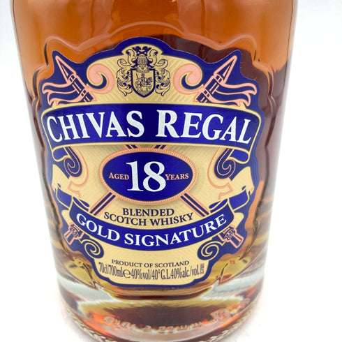 シーバスリーガル 18年 ゴールドシグネチャー 700ml 40% CHIVAS REGAL goldsignature【A3】