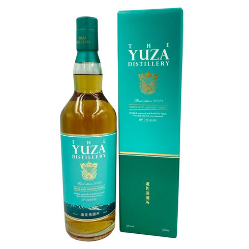 東京都限定◆遊佐蒸溜所 遊佐 シングルモルト サードエディション 2023 55% 700ml THE YUZA DISTILLERY SINGLE MALT Third edition【L4】