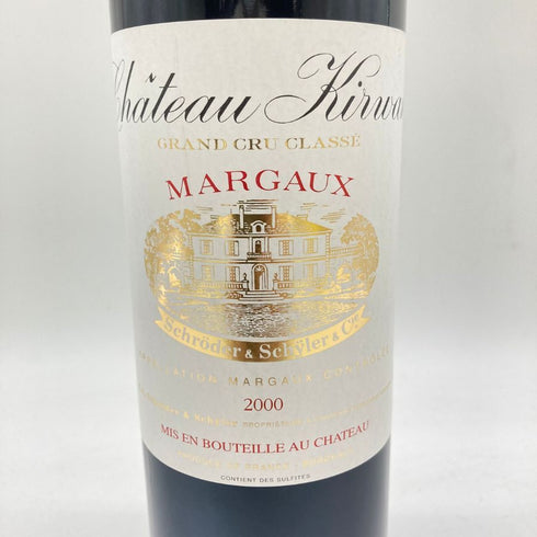 シャトー キルヴァン マルゴー 2000 750ml 13% Chateau Kirwan Matgaux 【D1】