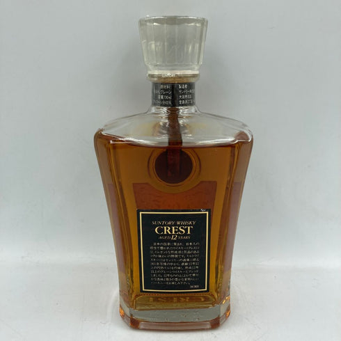 東京都限定◆サントリー クレスト 12年 700ml 43% SUNTORY CREST【P2】