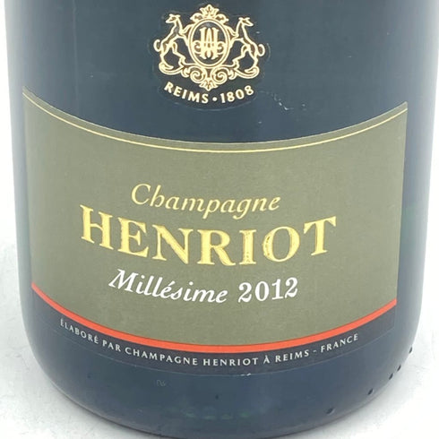 アンリオ ミレジメ 2012 ブリュット 750ml 12% HENRIOT MILLESIME Brut【J2】