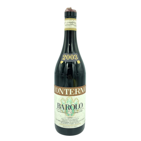 ジャコモ コンテルノ バローロ カッシーナ フランチャ 2003 750ml 14.5% GIACOMO CONTERNO BAROLO Cascina Francia【DD】