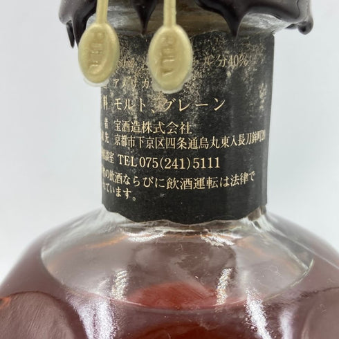 ブラントン シングルバレル ブラックラベル 2002 750ml 40% Blanton's SINGLE BARREL BLACK LABEL 【B3】