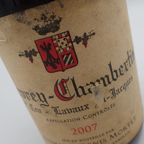 ジュヴレ シャンベルタン プルミエクリュ ラヴォー サン ジャック ドニ モルテ 750ml 13% DENIS MORTET GEVREY CHAMBERTIN 1ER CRU LAVAUT SAINT JACQUES【R1】