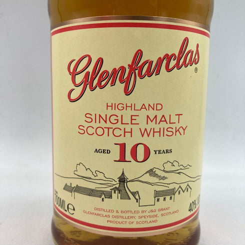グレンファークラス 10年 700ml 40% シングルモルト スコッチ ウイスキー Glenfarclas【J4】
