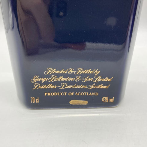 バランタイン 21年 陶器ボトル 700ml 43% Ballantine's 1432g【Q】