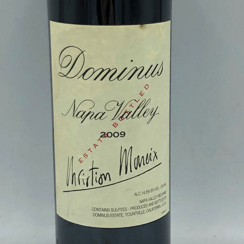 ドミナス エステート ナパヴァレー 2009 750ml 14.5% DOMINUS ESTATE【A4】