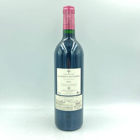 シャトー ラ ミッション オーブリオン 2011 750ml CHATEAU LA MISSION HAUT BRION【E2】