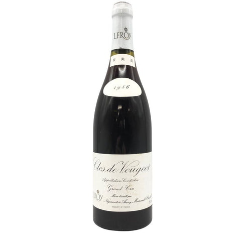 ルロワ クロ ド ヴージョ 1986 グランクリュ 750ml 14% LEROY LEROY Clos de Vougeot Grand Cru【P2】