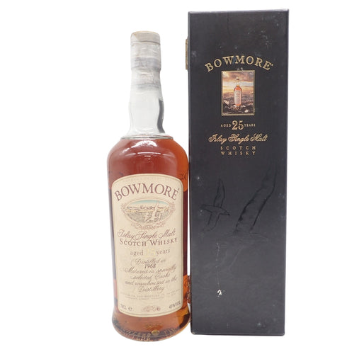 ボウモア25年 1968 カモメラベル700ml 43% BOWMORE 同梱不可【T1】
