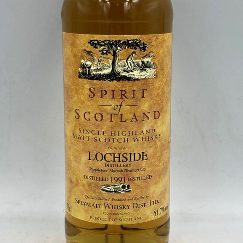 スピリット オブ スコットランド ゴードン&マクファイル ロッホサイド 1991-2004 700ml 61.7% Spirit of Scotland Gordon & Macphail LOCHSIDE【J4】