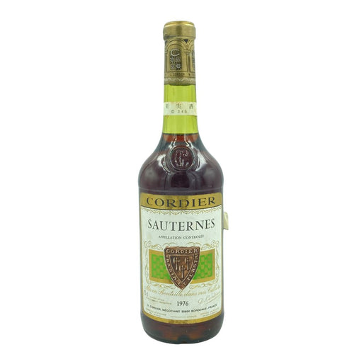 コーディア ソーテルヌ 1976 730ml 14% CORDIER SAUTERNES【O】