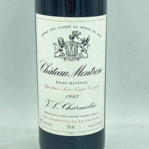 シャトー モンローズ サン テステフ 1993 750ml 12.5% Chateau Montrose Saint Estephe【H】
