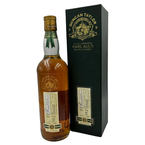 ダンカンテイラー レア オウルド 40年 1967-2007 ストラスアイラ 700ml 47% DUNCAN TAYLOR RARE AULD【同梱不可】【A1】